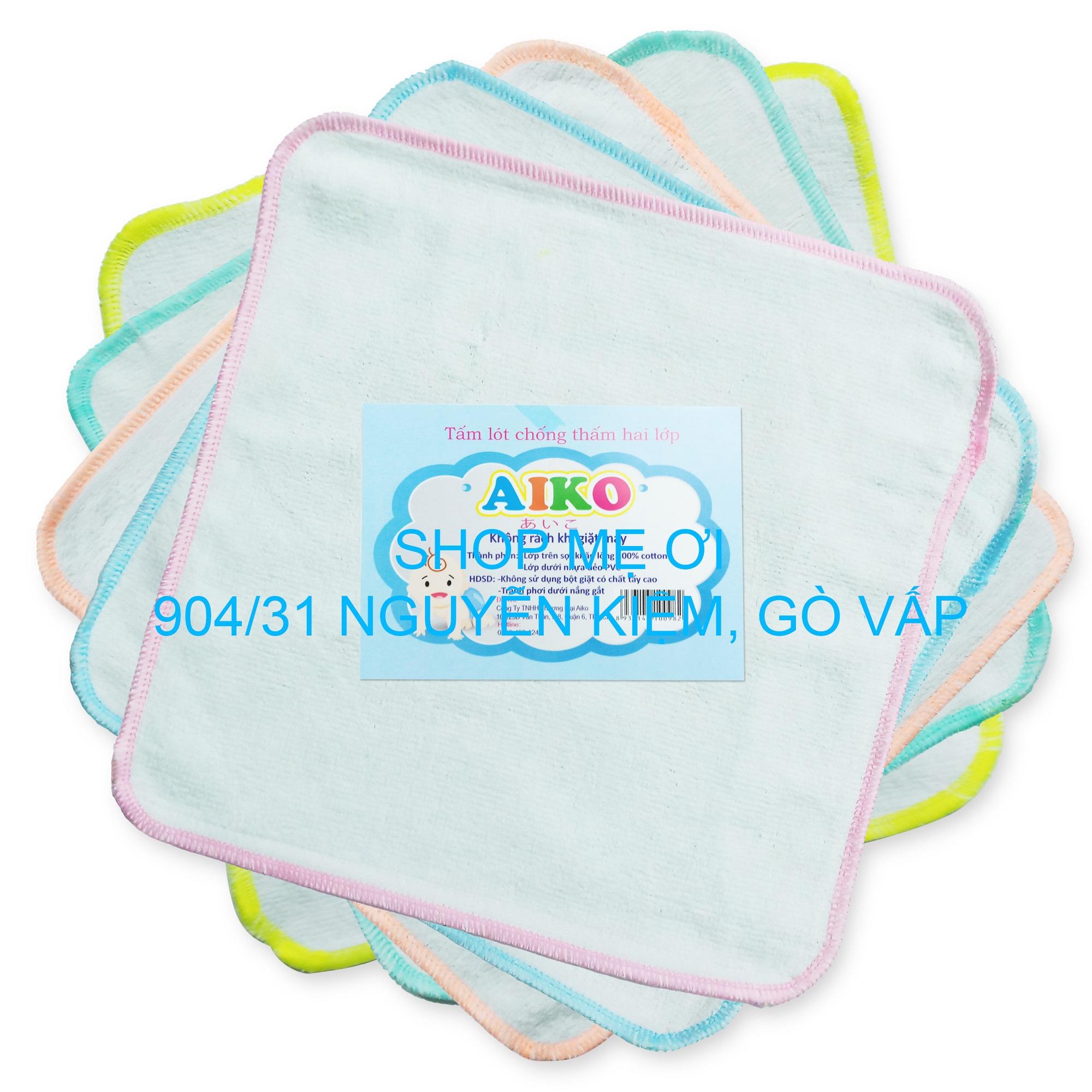 Tấm lót em bé chống thấm Aiko - 8 cái/gói
