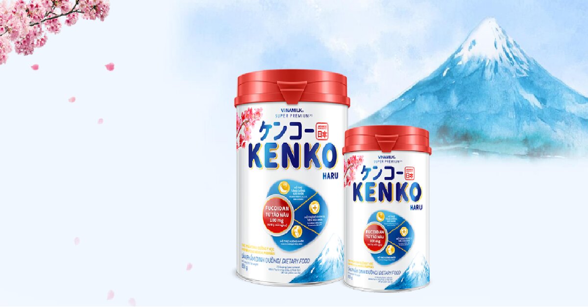 SỮA BỘT VINAMILK KENKO HARU - HỘP 850G