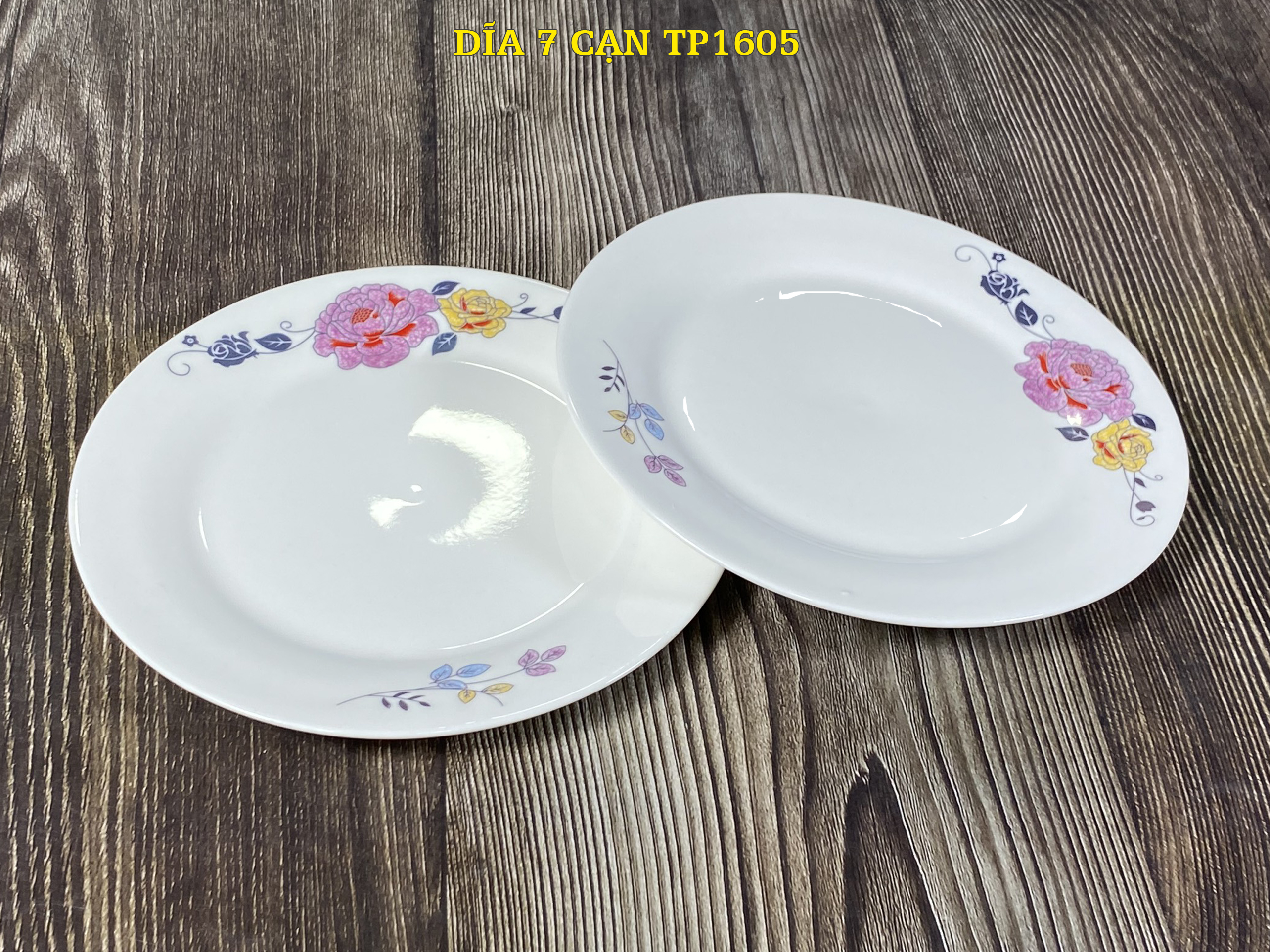 Đĩa 7 cạn tp 1605 sứ bát bảo cao cấp, since_1977