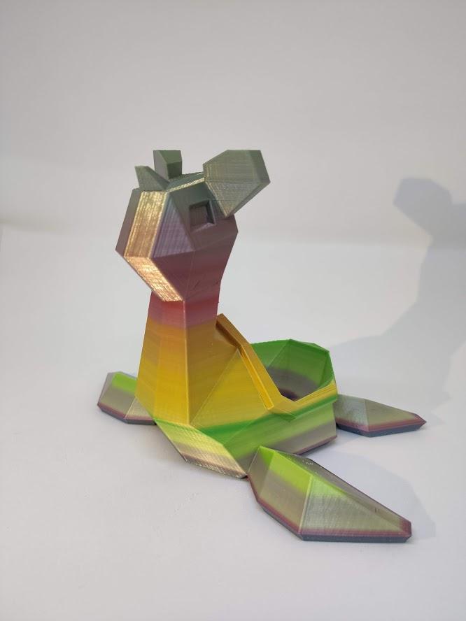 Chậu cây pokemon siêu dễ thương - Cute Low Poly Lapras planter