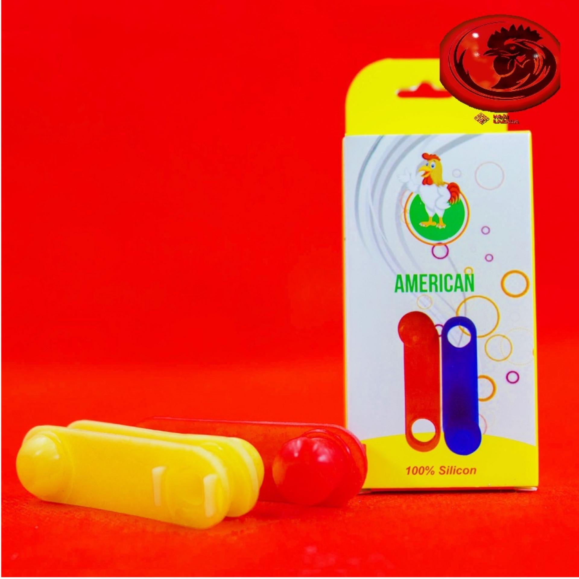 COMBO 2 BỘ Bịch cựa cao su cho gà lông