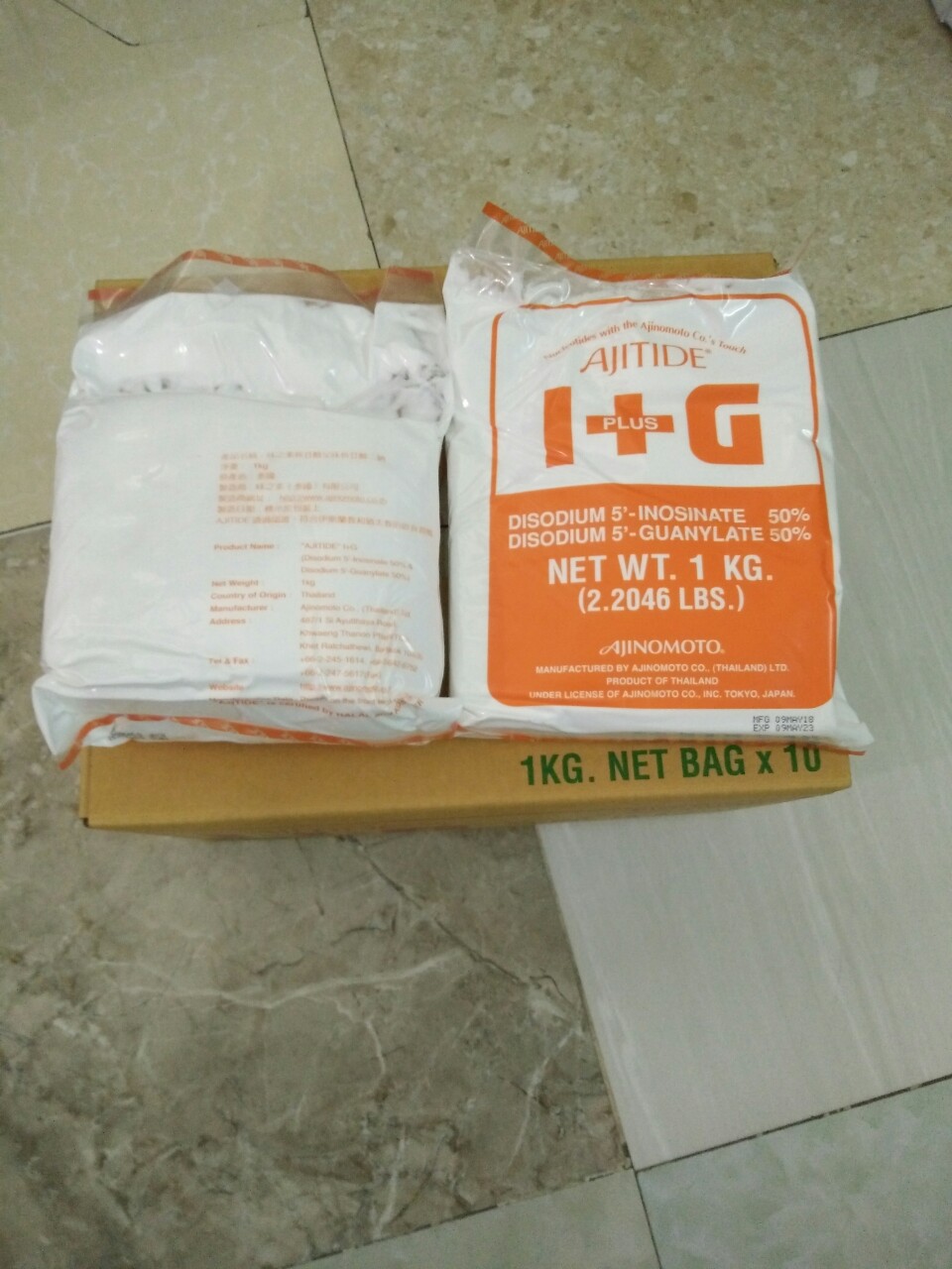 1KG Chất điều vị I+G (Ajinomoto-Nhật)