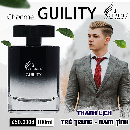 Nước Hoa GUILITY Mẫu Mới Cho Nam - Chai 100ml