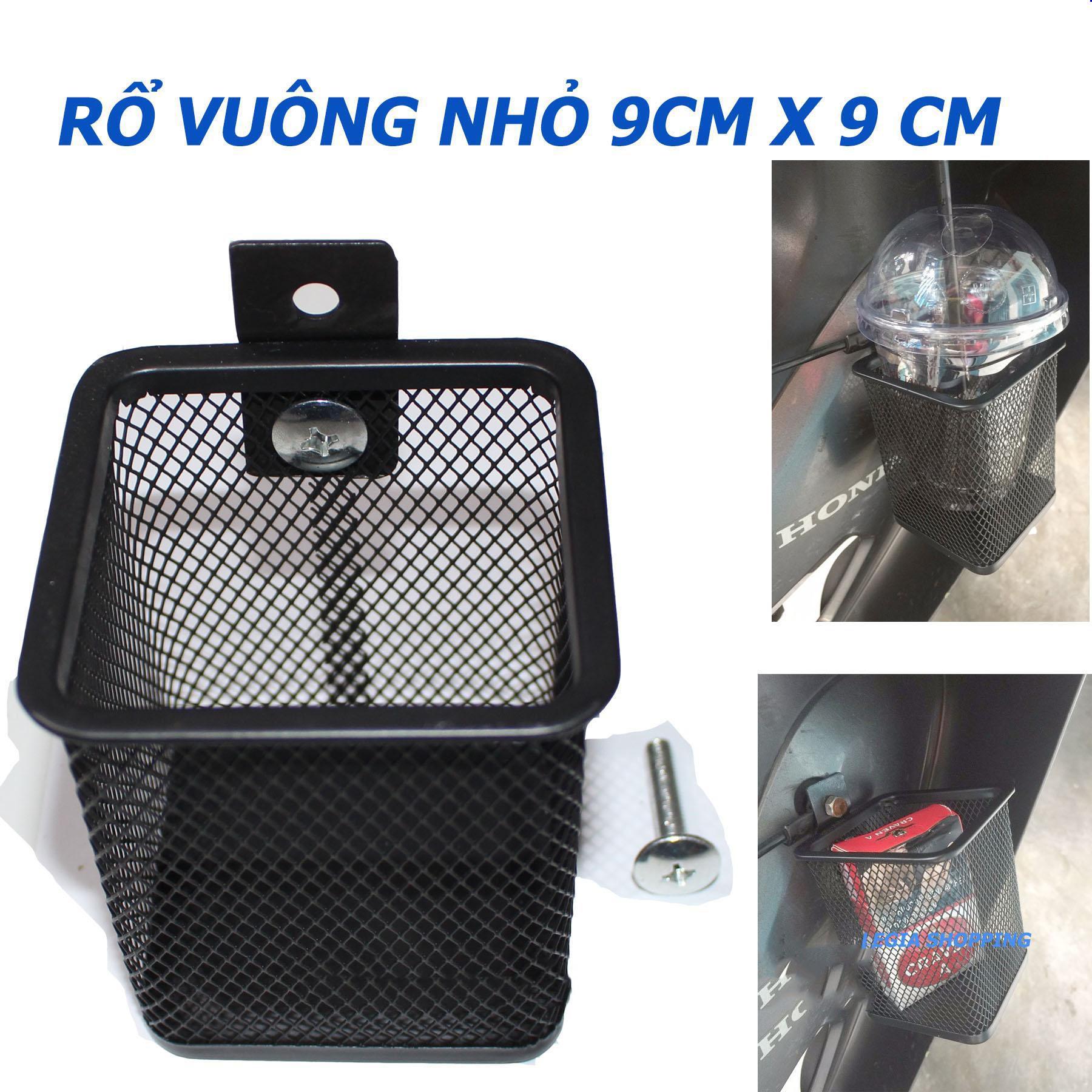 Rổ hông xe máy vuông lắp được cho tất cả các dòng xe