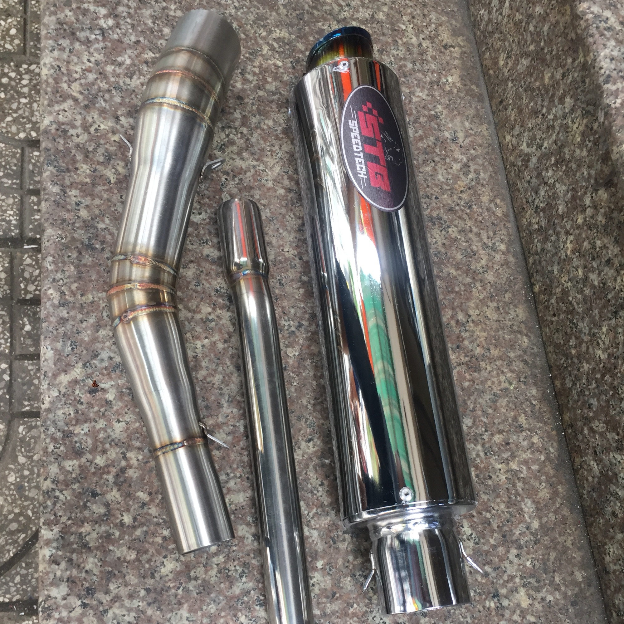 Combo Lon Pô STB + Cổ 2 Khúc  A110 Blade RSX ws110 dream wave sirus