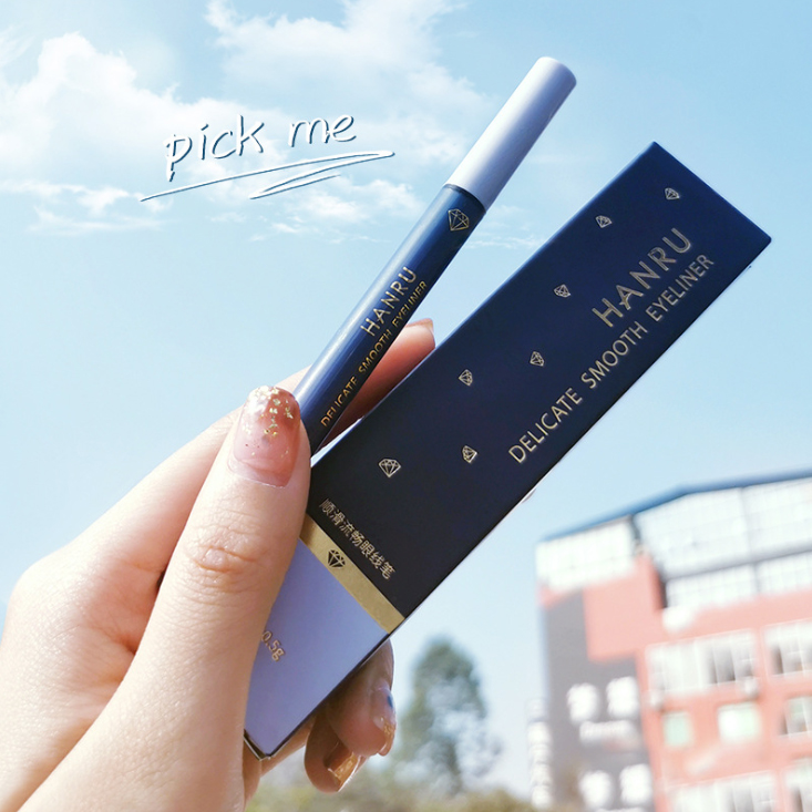 Bút kẻ mắt nước siêu mảnh Hanru Delicate Smooth Eyeliner 0.5g