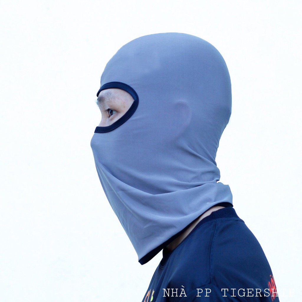 Khăn trùm đầu ninja xám