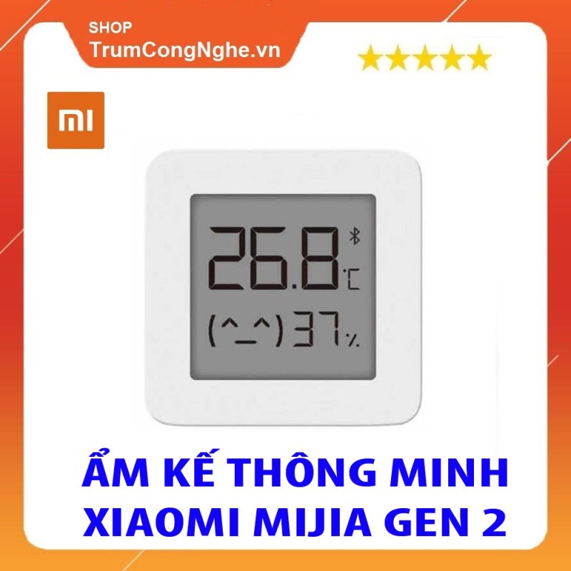 Giá bán [Lấy mã giảm thêm 10%] Máy đo nhiệt độ thông minh Xiaomi - nhiệt ẩm kế Xiaomi Mijia 2 sản phẩm đa dạng chất lượng tốt cam kết hàng như hình vui lòng inbox để shop tư vấn thêm