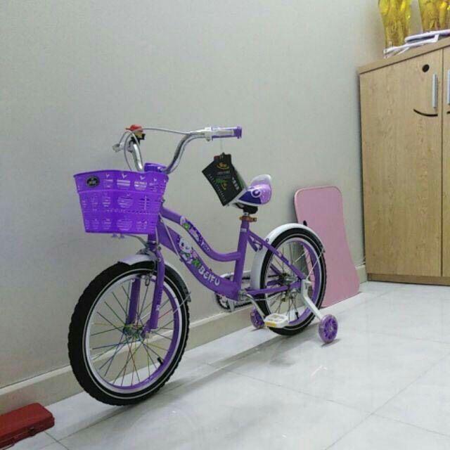 XE ĐẠP 2 KHUNG BÉ GÁI 18INCH