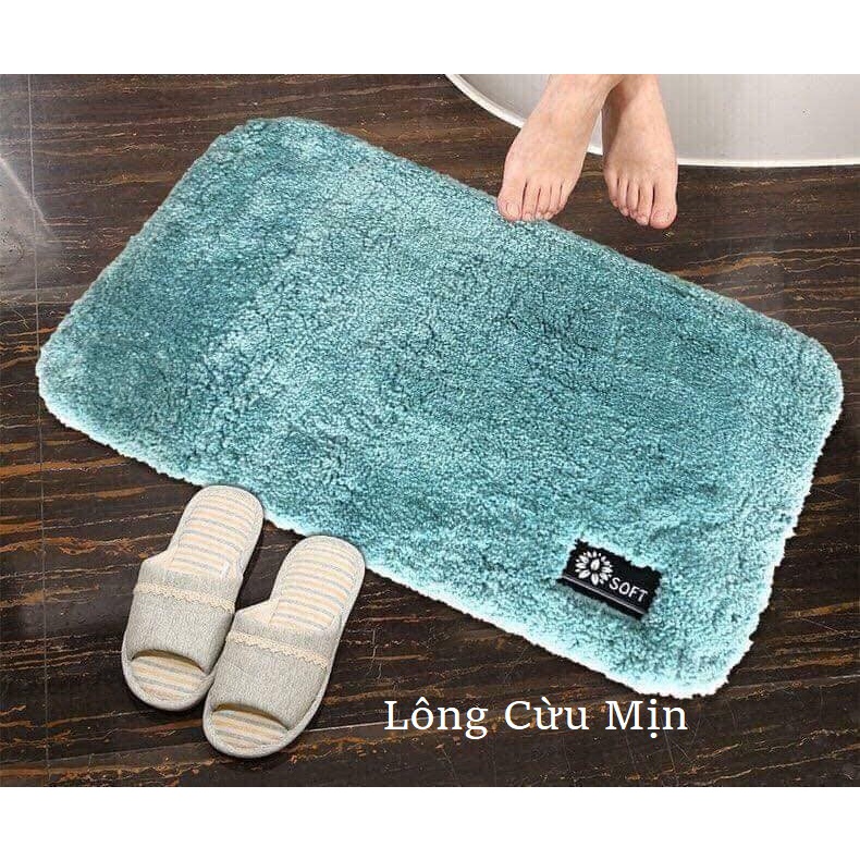 Thảm lau chân lông cừu