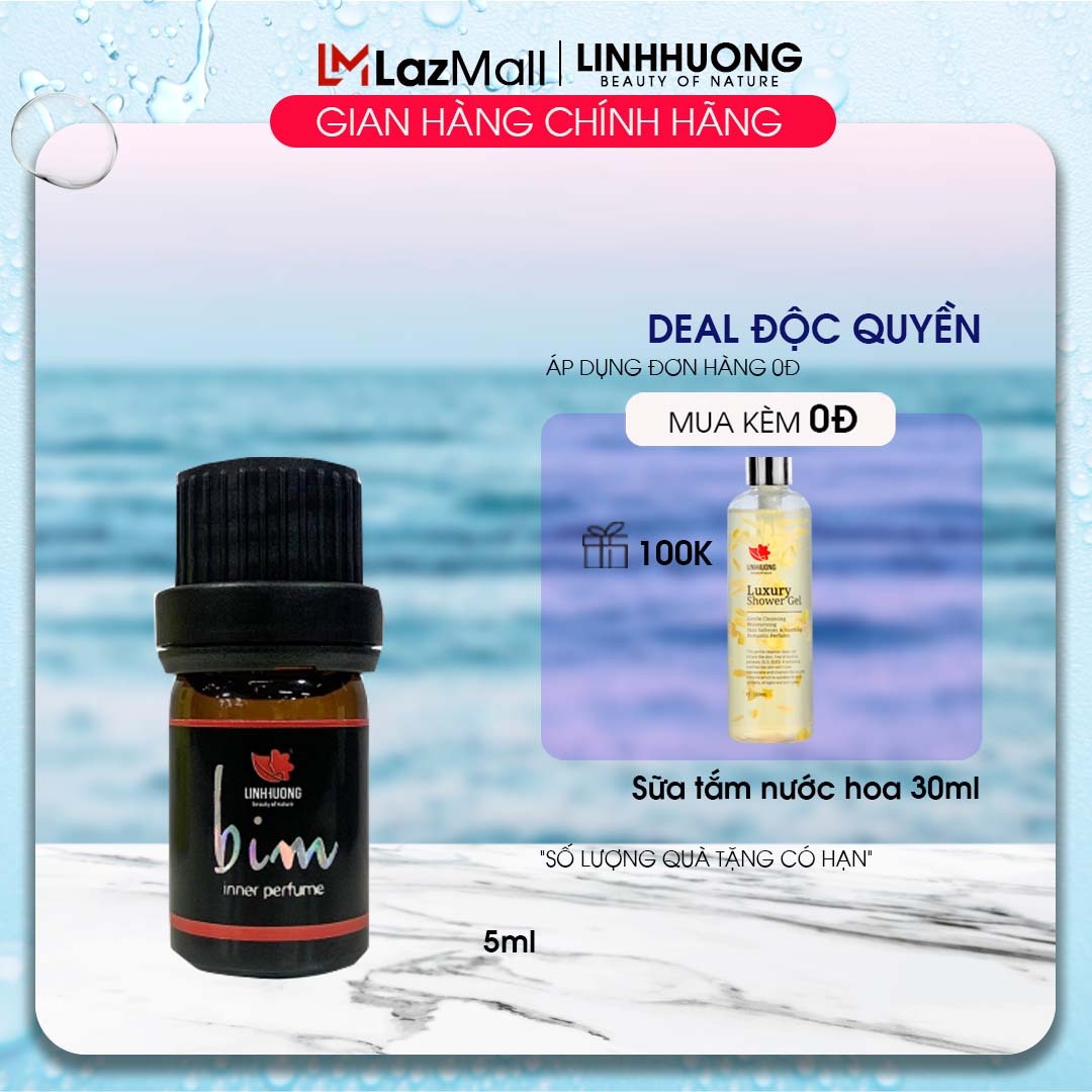 Nước hoa vùng kín Linh Hương làm hồng se khít khử mùi hôi cô bé