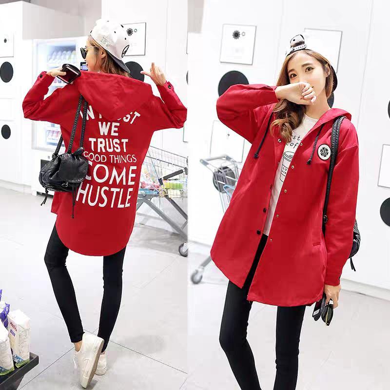 [HCM]ÁO KHOÁC KAKI NỮ FORM DÀI COME HUSTLE SIÊU HOT