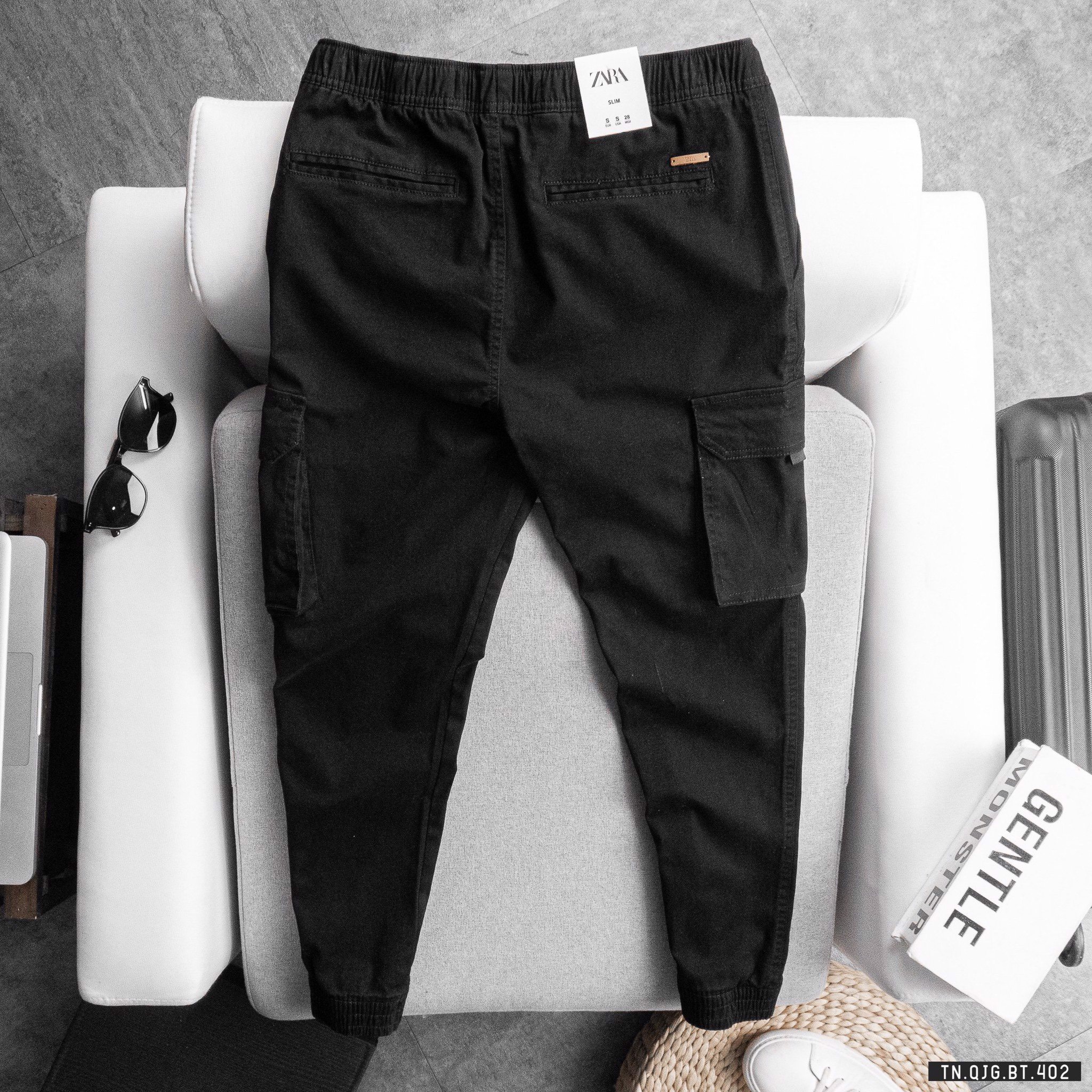 [bigsize 125kg] Quần nam kaki jogger ống túm slimfit chất vải mềm mịn bigsize 75 - 125kg