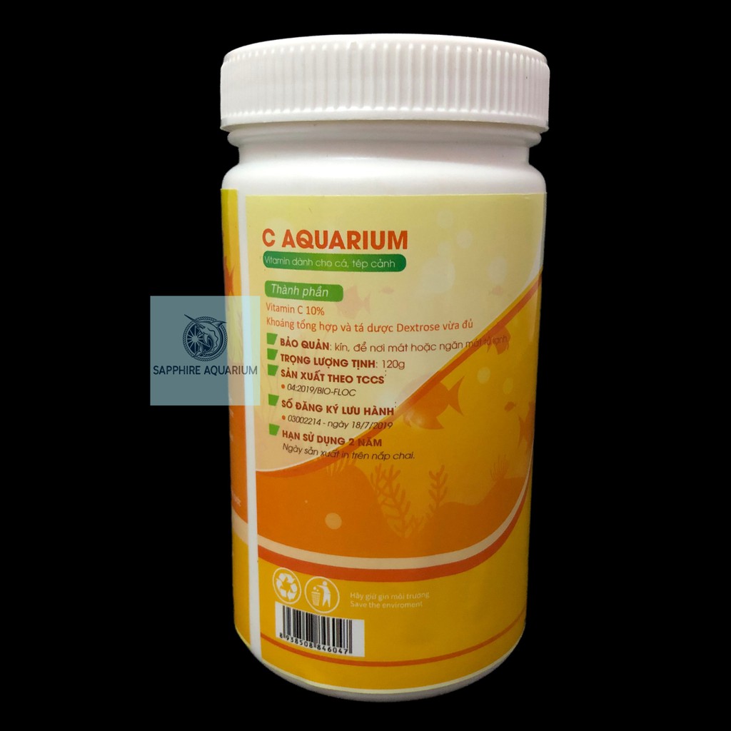 Mr Bio Fish - C Aquarium - Vitamin cho cá 120gam