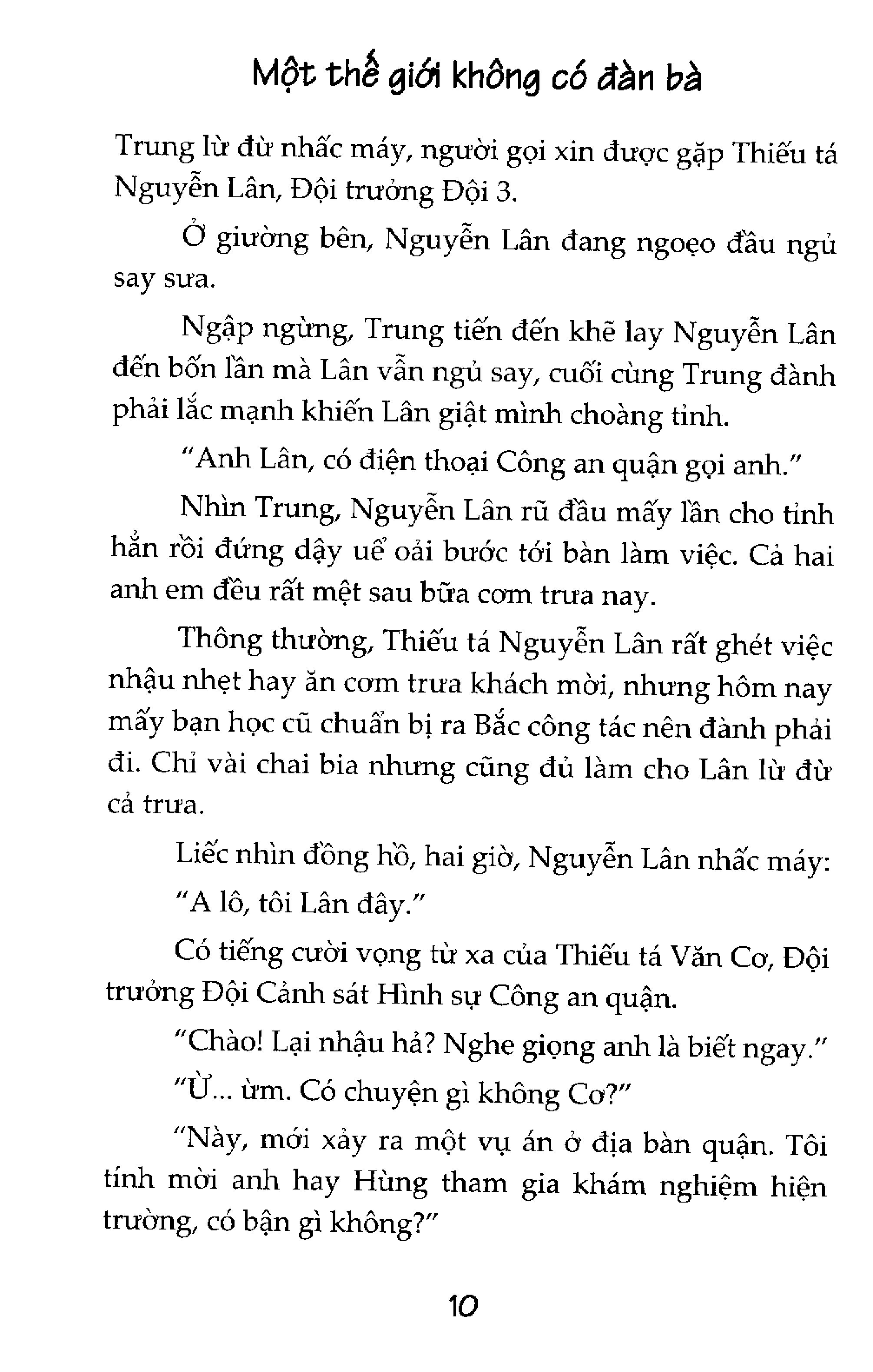 Một Thế Giới Không Có Đàn Bà