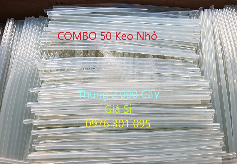 [Combo 50] Keo Nến, Keo SILICON - Đèn Led Thiên Vân