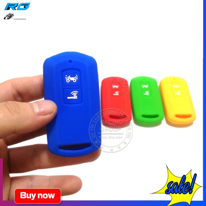 [HCM]Bọc khóa smart key chống trầy xước 2 nút cho xe AB Vision