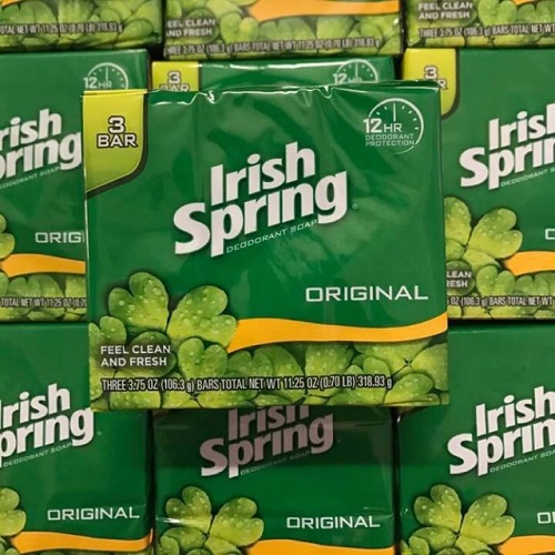 1 lốc 3 cục xà phòng Irish Spring USA