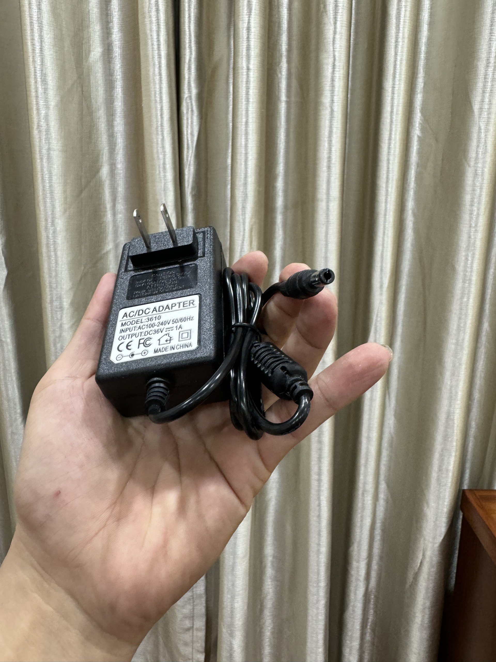 Adapter Nguồn 36v 1a bảo hành 12 tháng
