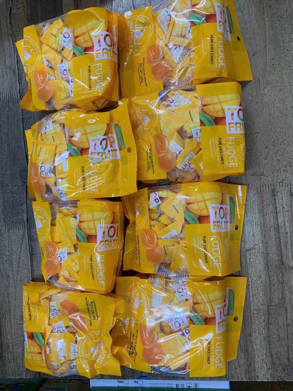 Kẹo dẻo trái cây Top Fruit Túi 320G (Mix vị)