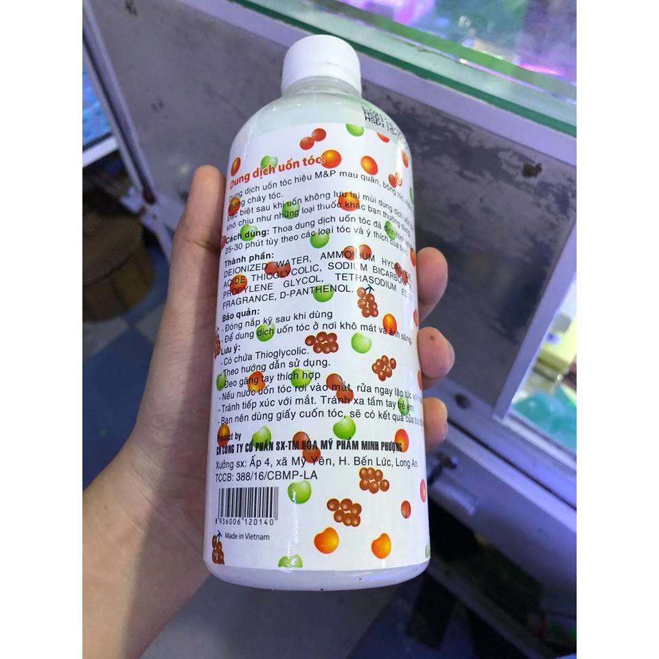 Thuốc Uốn Tóc Trái Cây 500Ml (Dạng Chai)