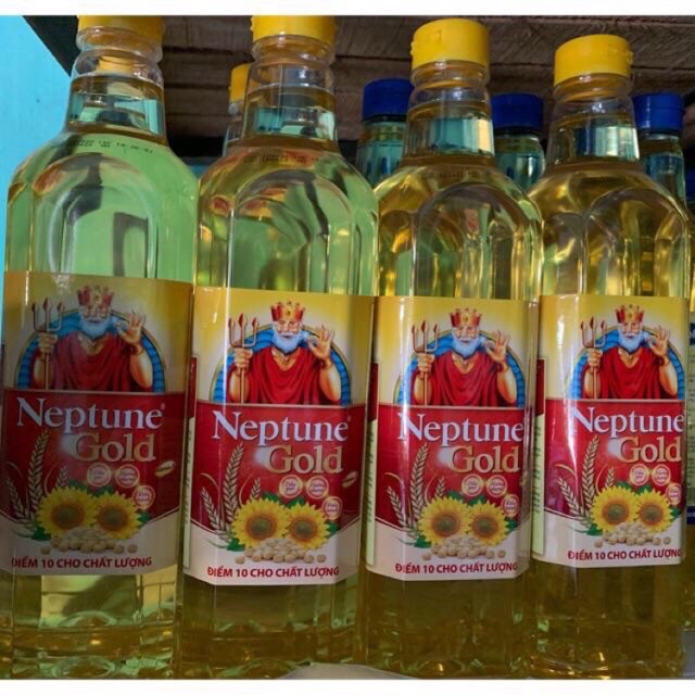 Dầu ăn Neptune Light - Chai 1L