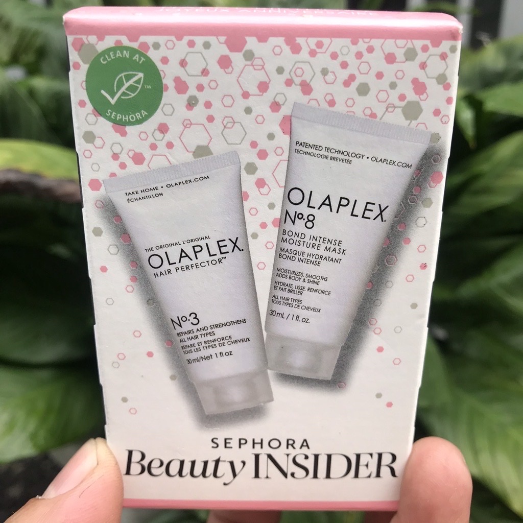 Set phục hồi tóc hư tổn Olaplex No 3 - No 8 100mlx2