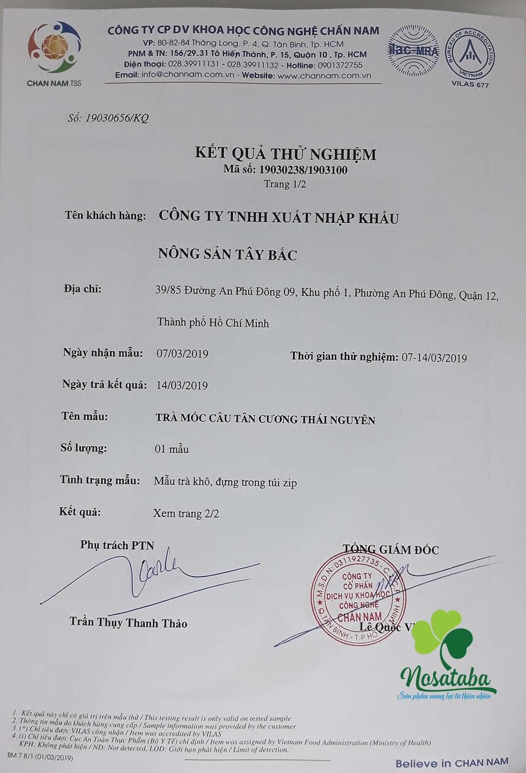Trà móc câu Tân Cương Thái Nguyên combo 2 gói
