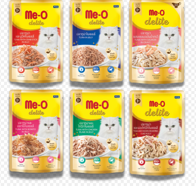 Pate me-o delite cho mèo gói 70g