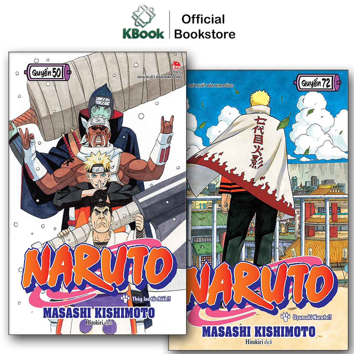 Truyện Tranh - Naruto (Tập 1-72, lẻ tùy chọn)