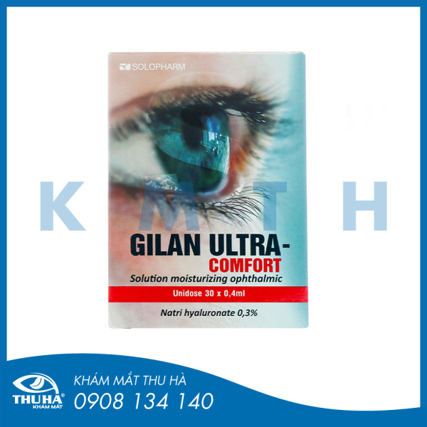 Dung dịch nhỏ mắt Gilan Ultra Comfort 0.3% (Hộp 30x0.4ml)