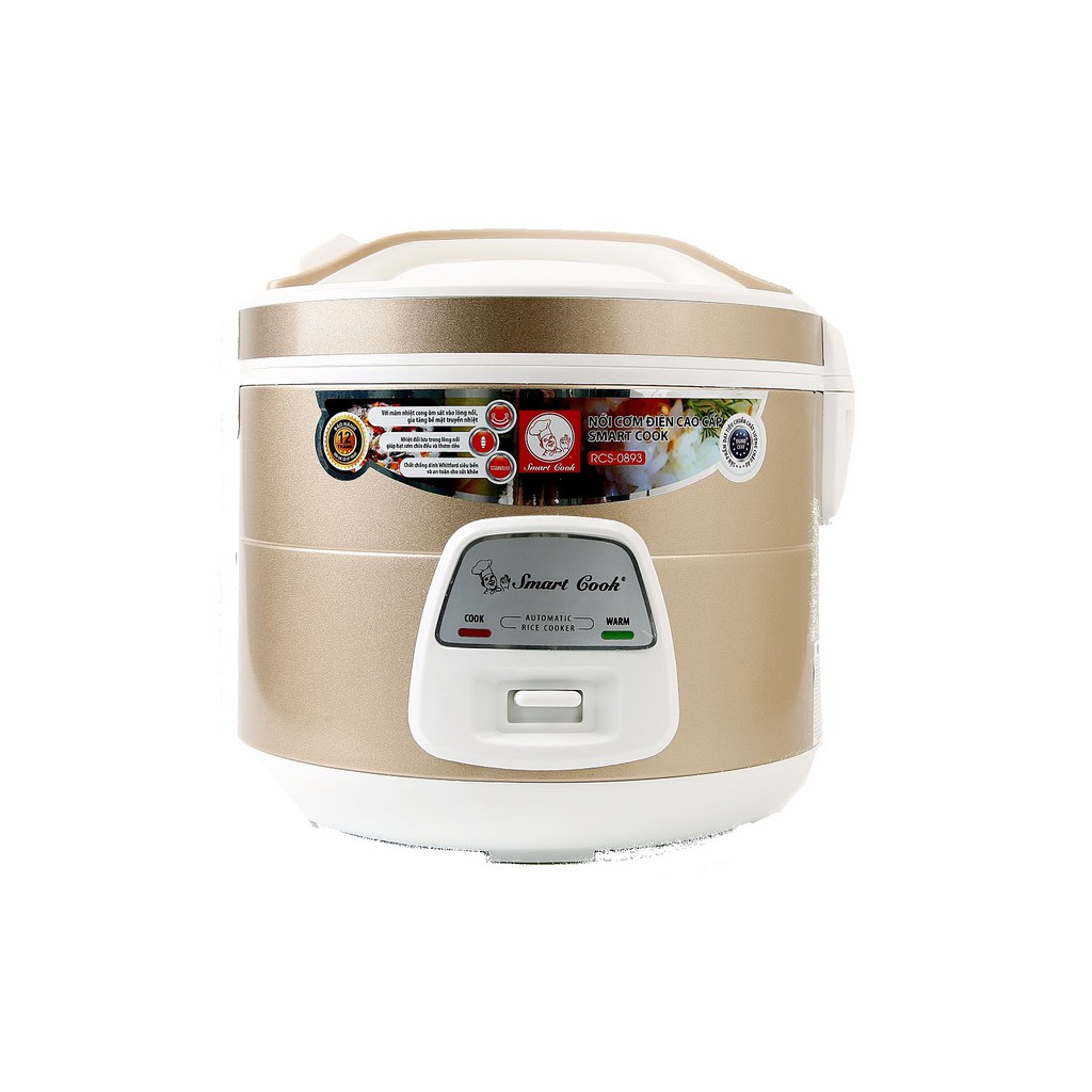 Nồi cơm điện Smartcook RCS-0893 1.8L (Giá áp dụng giao tại HN, HCM& các tỉnh liên hệ shop)