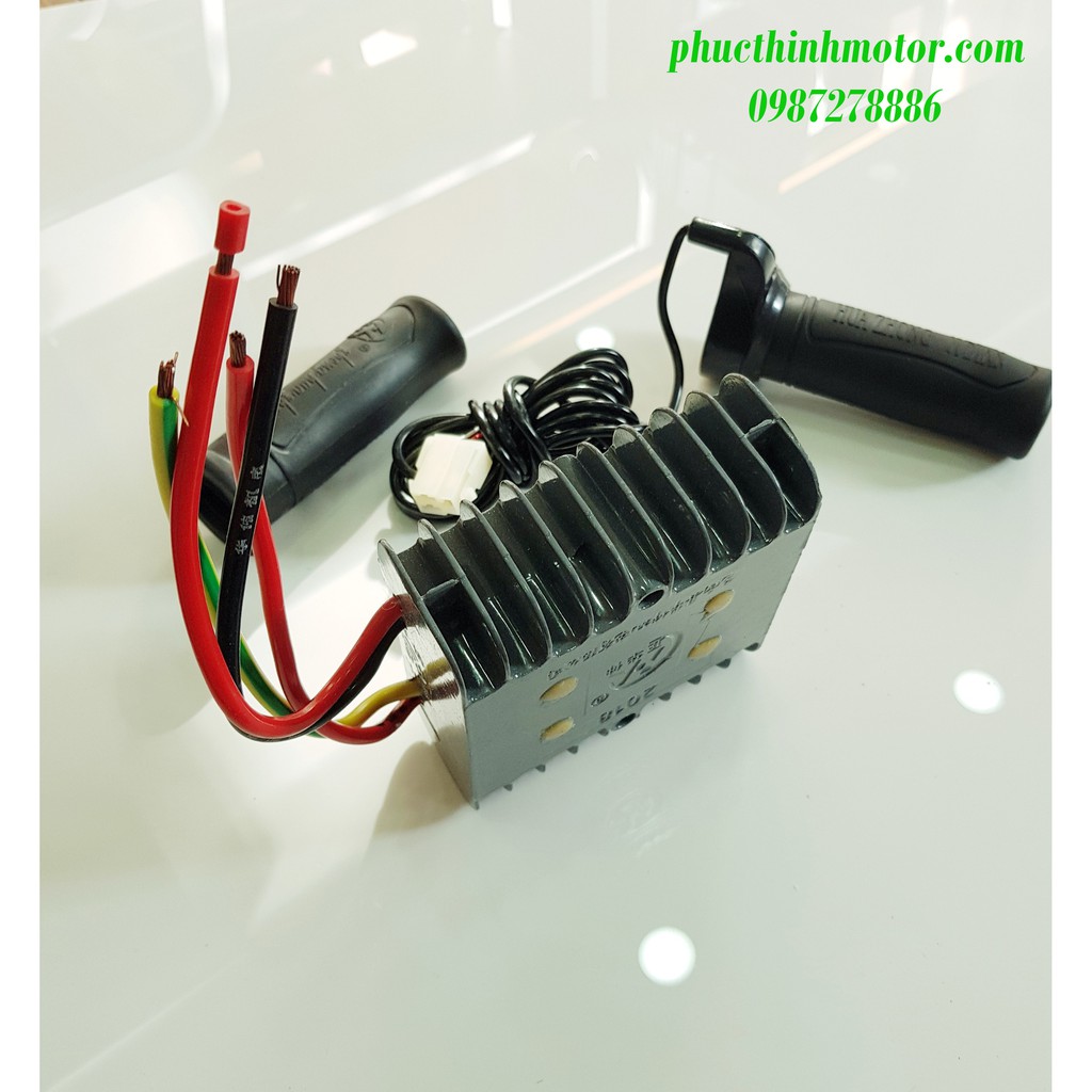 Điều tốc 12v-60v1500w 45A và tay ga