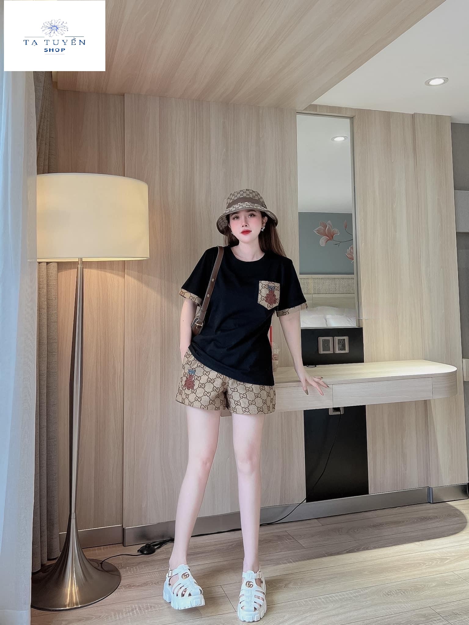Set bộ 3 món guccii kèm mũ siiuu xinh