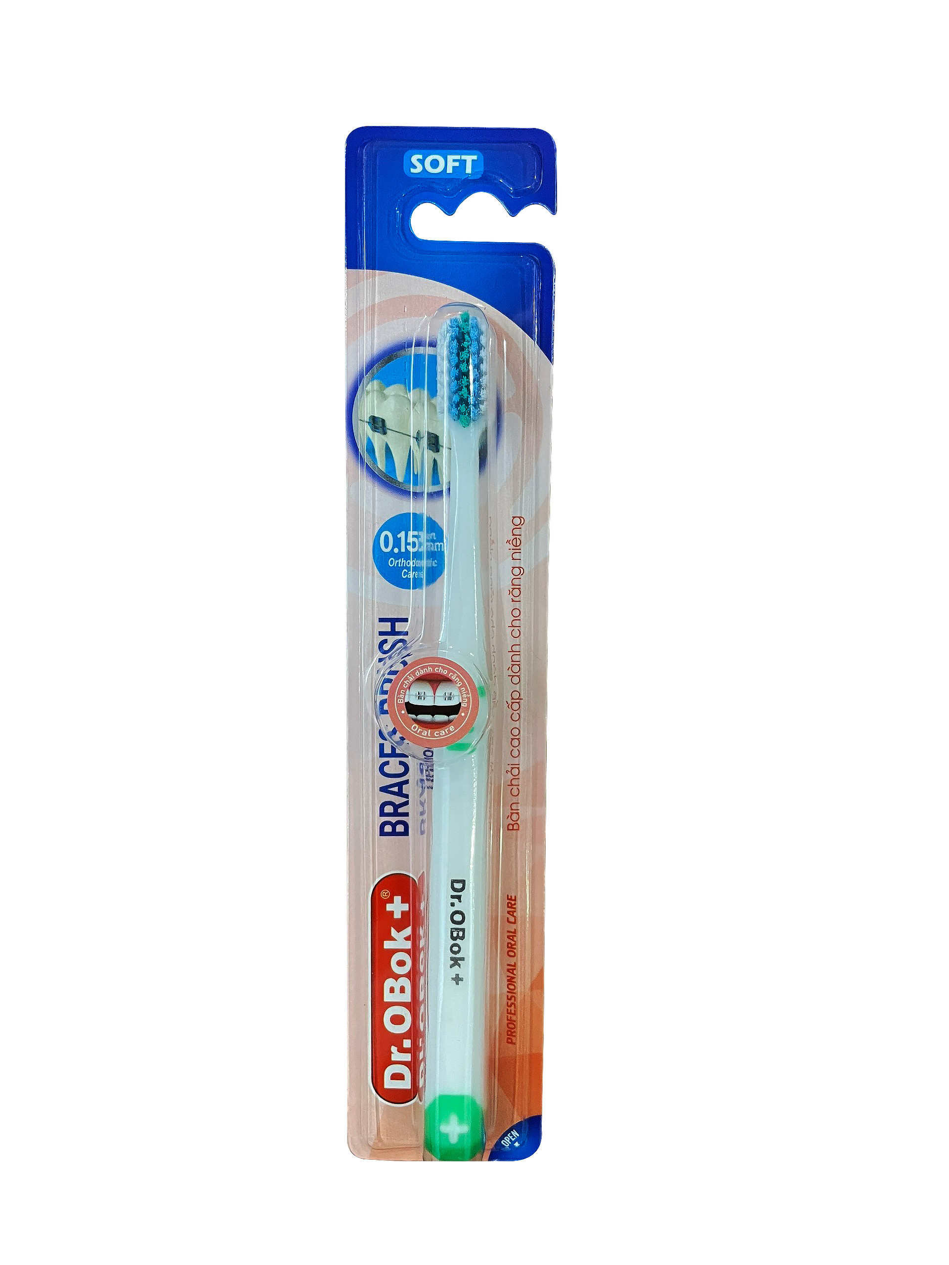 Bàn chải dành cho răng niềng Dr.OBok+