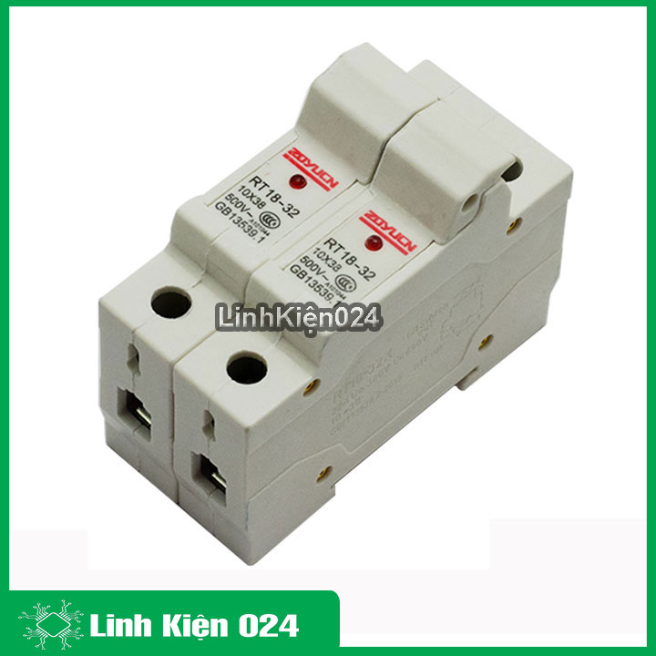 Hộp cầu chì RT18-32(X) 10x38mm