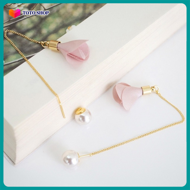 [Multi -color options] Super cute Korean style earrings - [TOTOSHOSHOP]