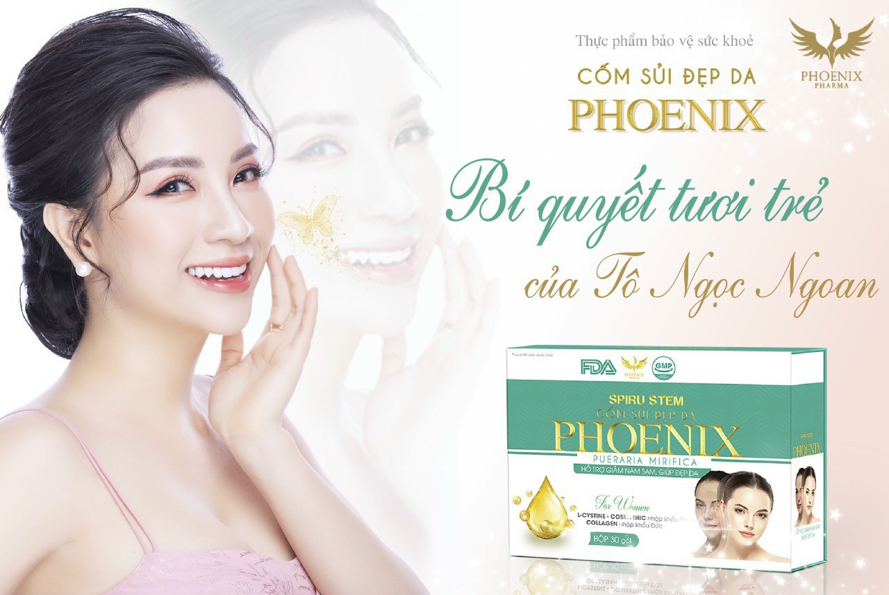 Cốm sủi nám đẹp da Phoenix Pharma