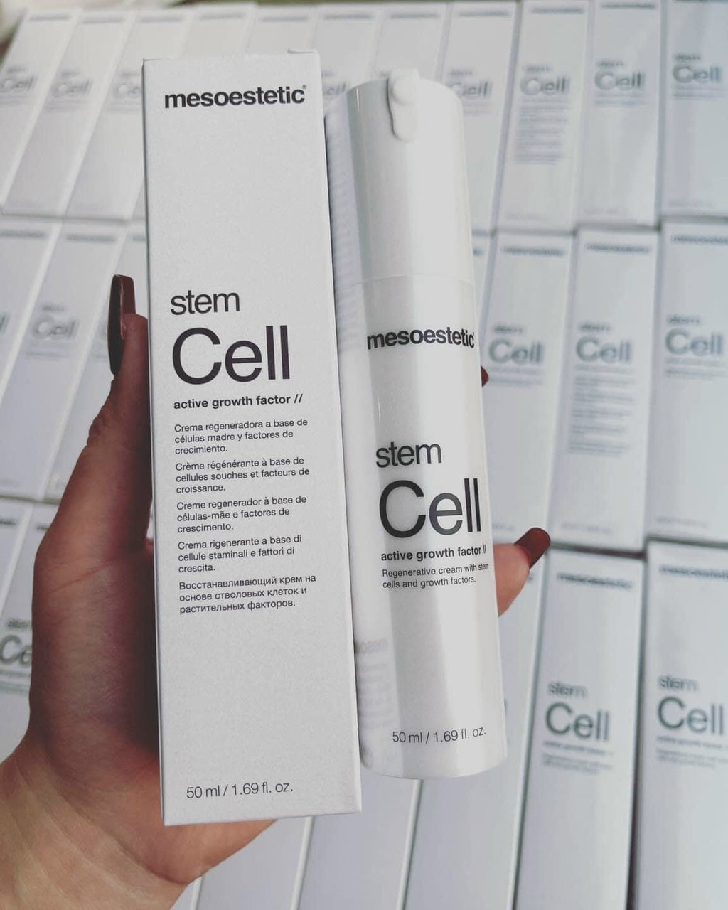 Kem Dưỡng tế Bào gốc Stem Cell Active Growth Factor Mesoestics 50ml - NHẬP KHẨU