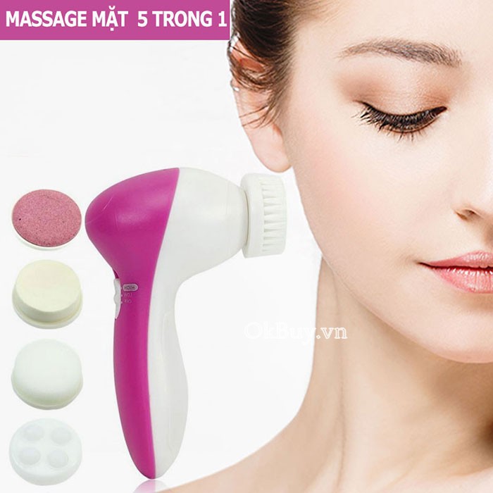Máy rửa mặt 5 trong 1 Tiện Dụng.ĐTVM