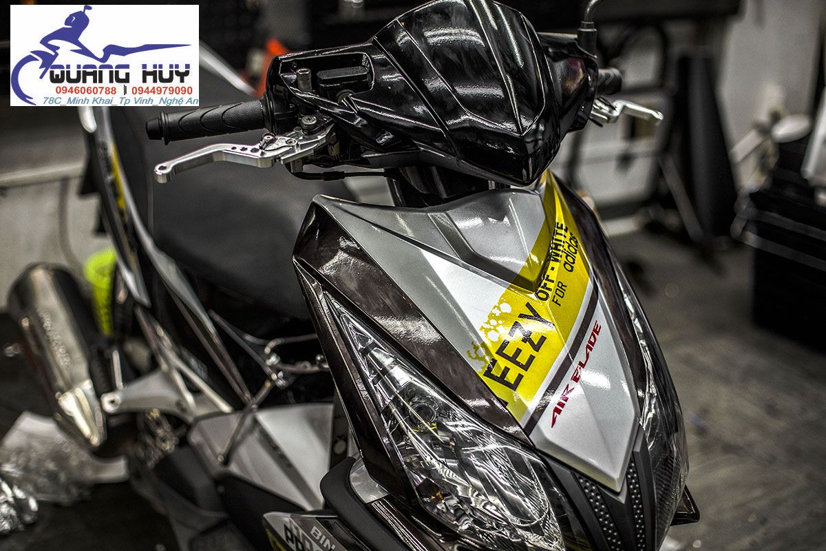 Tem Trùm Airblade Đen Bạc,Team Decal AB Brembo 2007-2010