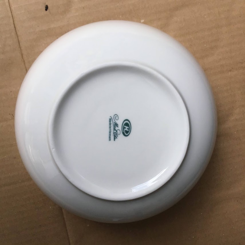 Tô sứ trắng cao cấp 8 inch ( 20cm)