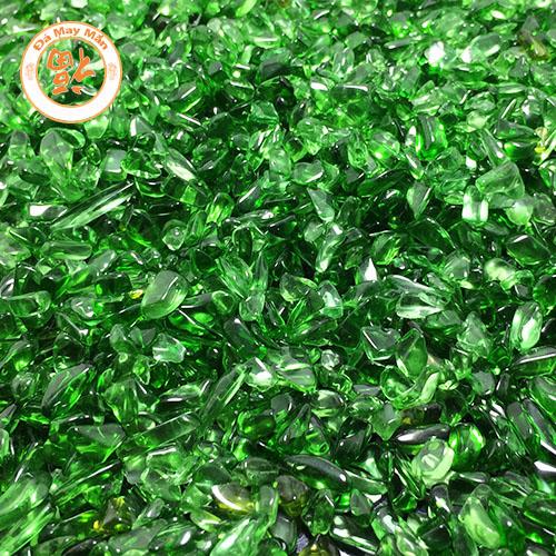 [HCM]Đá Vụn Phong Thủy Lưu Ly Xanh Lá