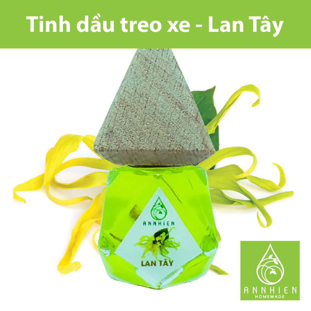 Tinh dầu treo xe hương Lan Tây An Nhiên