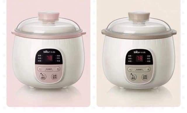 Nồi Cháo Chậm Bear Dung Tích 0,8L Sẵn Hàng