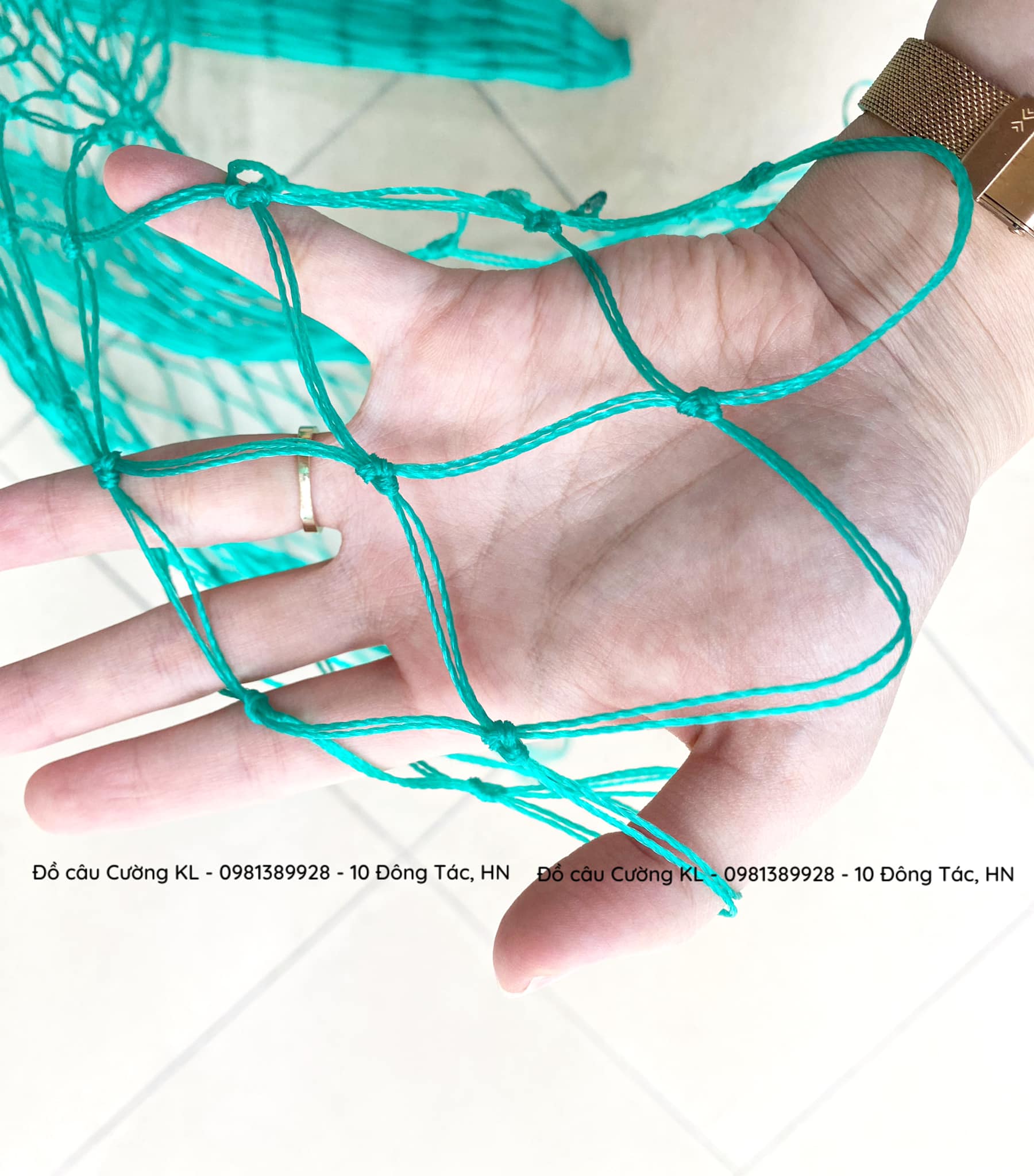 Lưới vợt dù SĂN HÀNG đan sợi đơn - kép