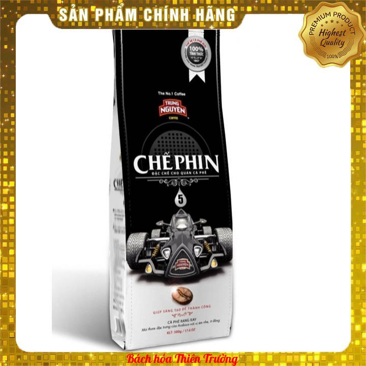 Cà phê Chế phin 5 Trung Nguyên - Bịch 500 gram