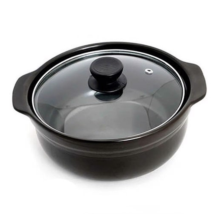 Nồi đất sứ tráng men cao cấp kho thịt, kho cá 0.5L 1L, 1.5L, 2L