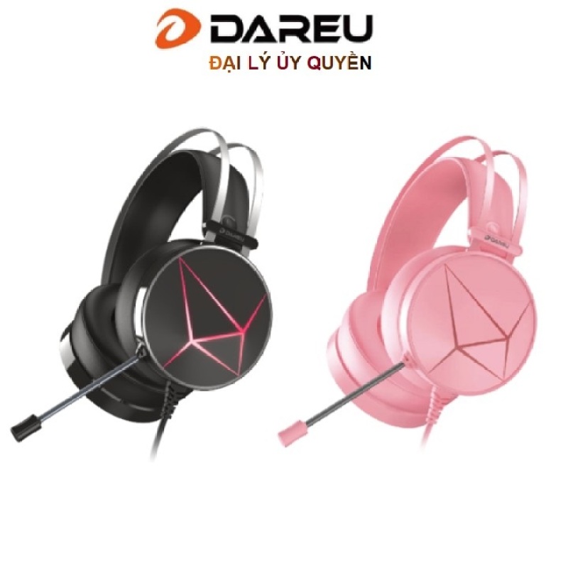 Bảng giá Tai nghe gaming Dareu EH722s Pink /Black giả lập 7.1 ( kết nối USB ) Phong Vũ
