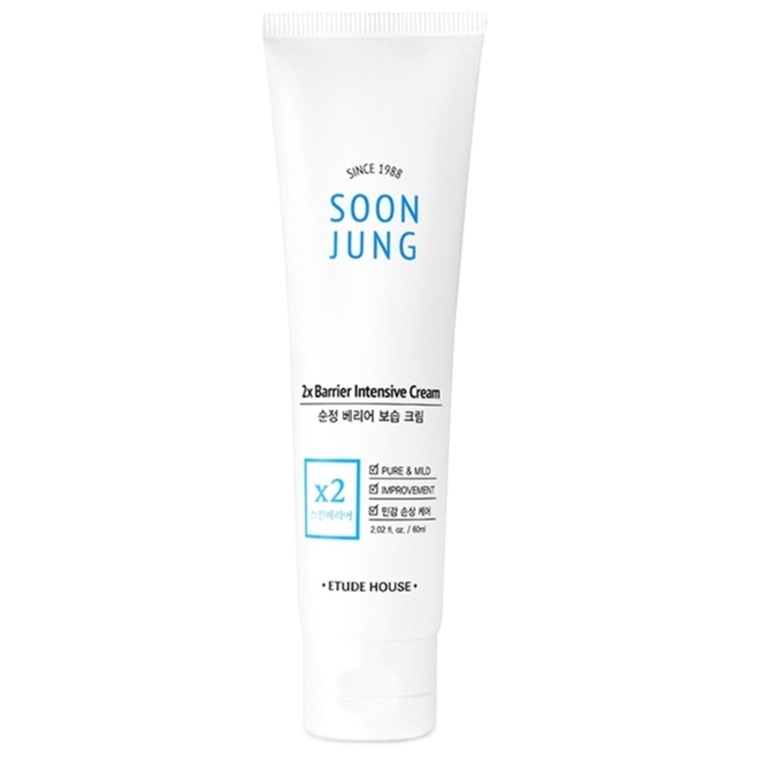 [CHÍNH HÃNG] Kem dưỡng ẩm Etude House Soon Jung Genuine 2x Barrier Intensive Cream 60ml